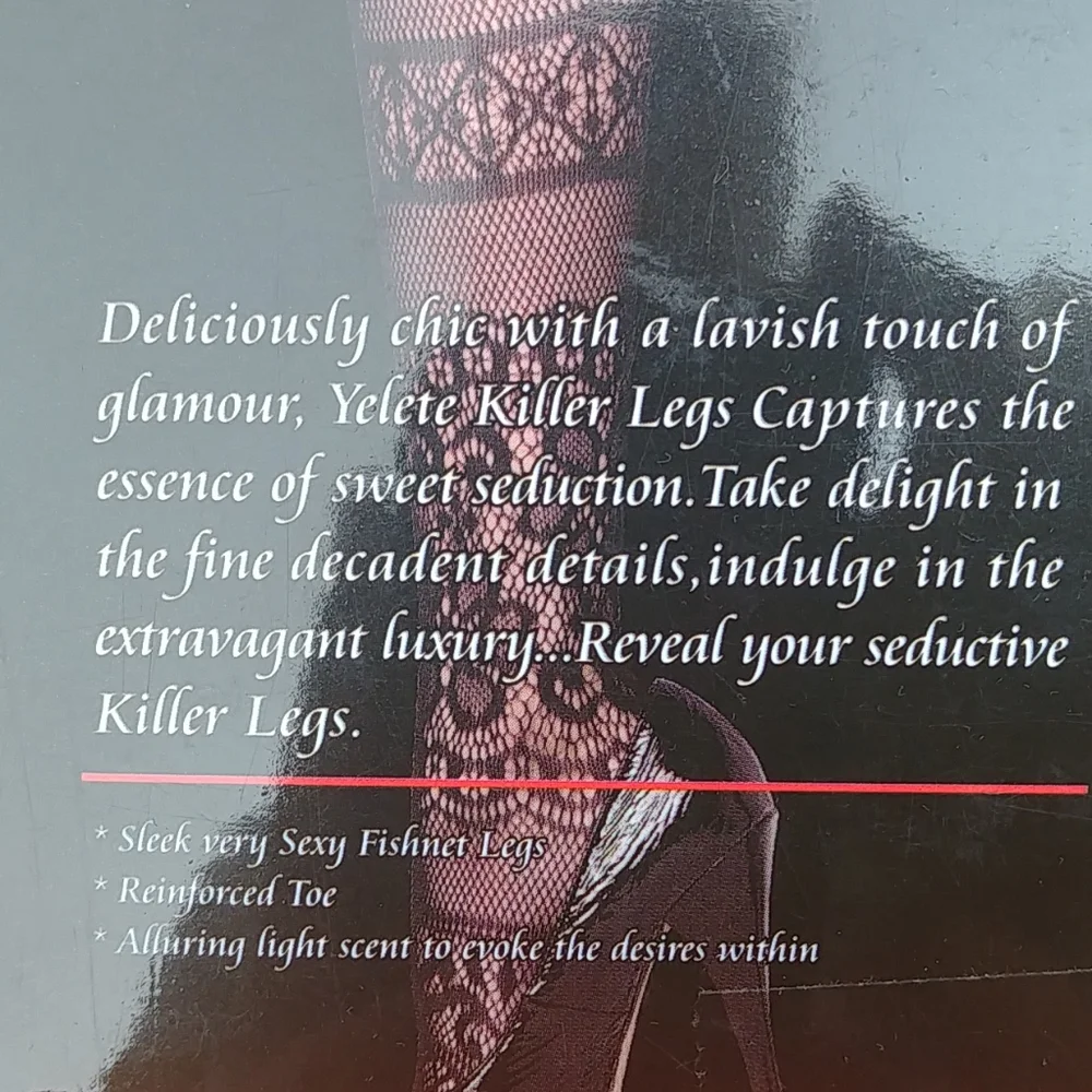 Yelete Killer Legs Fishnet/Lace Hose